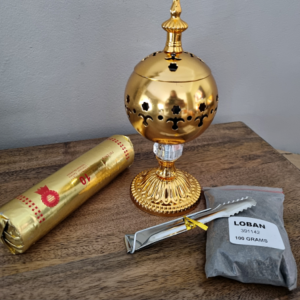 Loban Burner Combo pack Gold